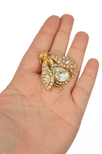 Broche abeille Christian Dior