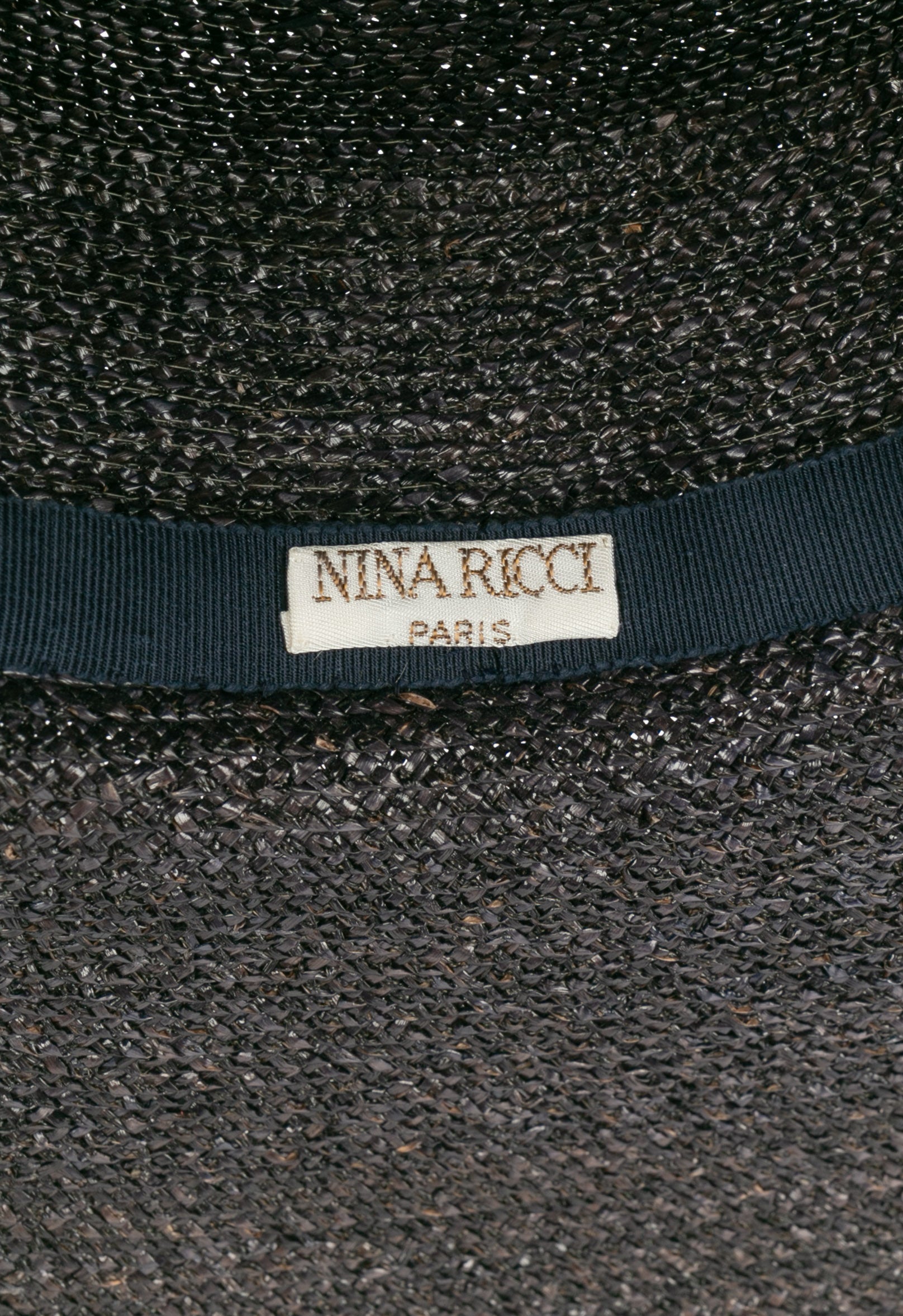 Chapeau style capeline Nina Ricci 