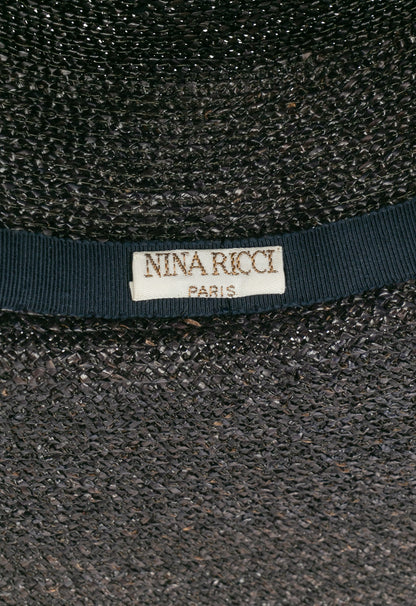 Chapeau style capeline Nina Ricci 