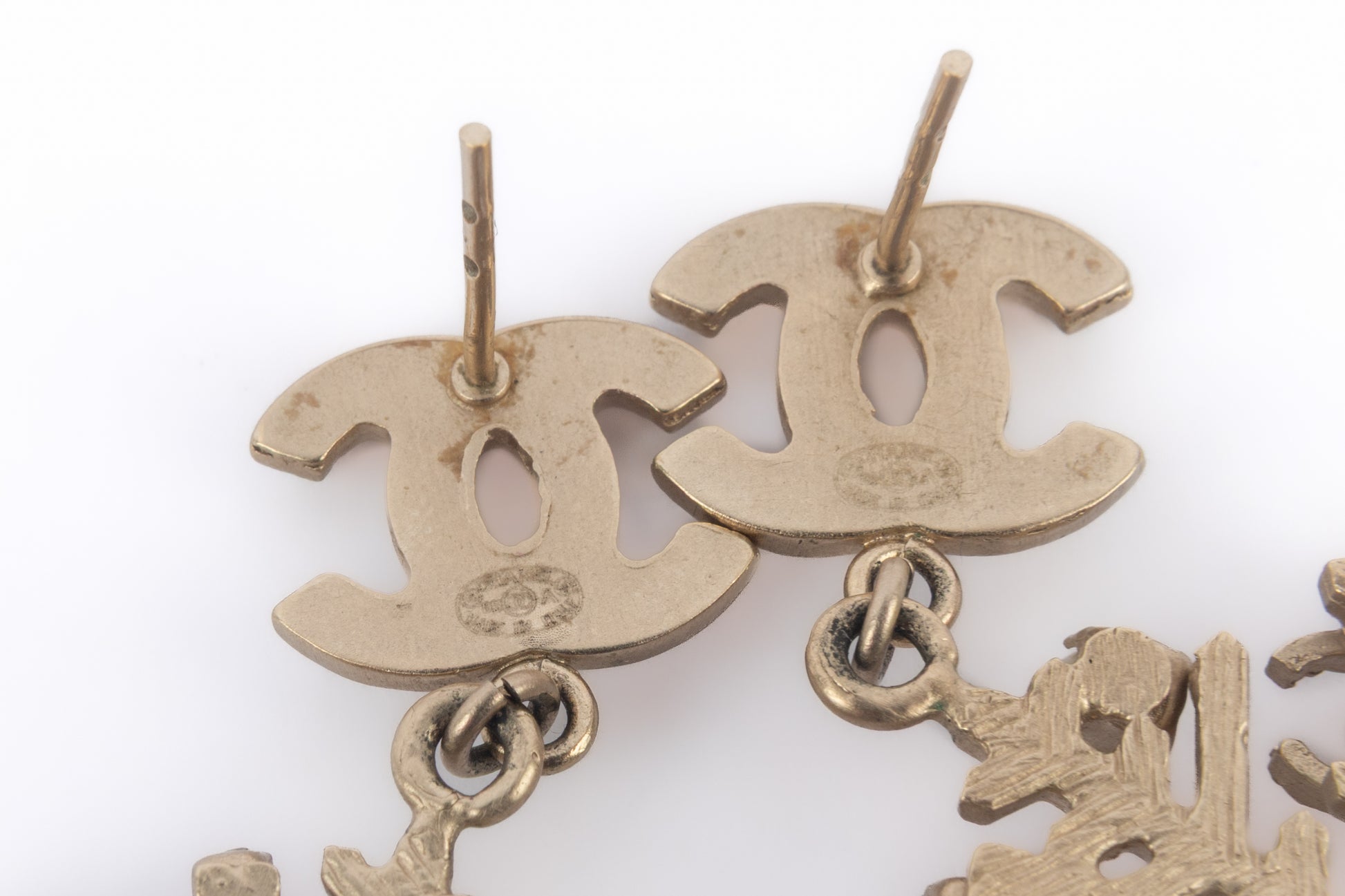 Boucles d'oreilles "Flocon de neige" Chanel