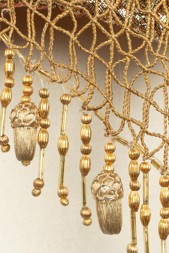 Veste dorée Carven Haute Couture Automne 2004-2005