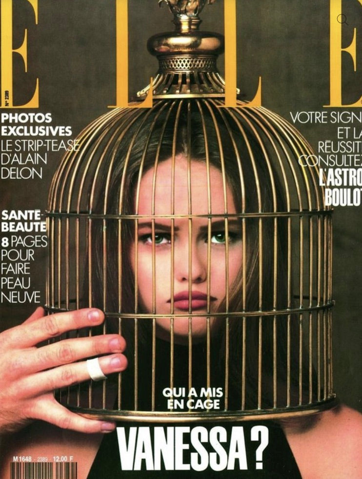 Iconiques boucles d'oreilles "cages" Chanel 1993