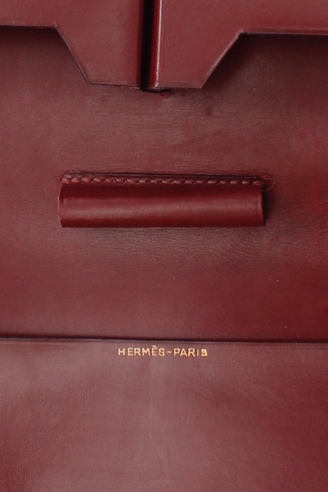 Etui à cartes en cuir Hermès