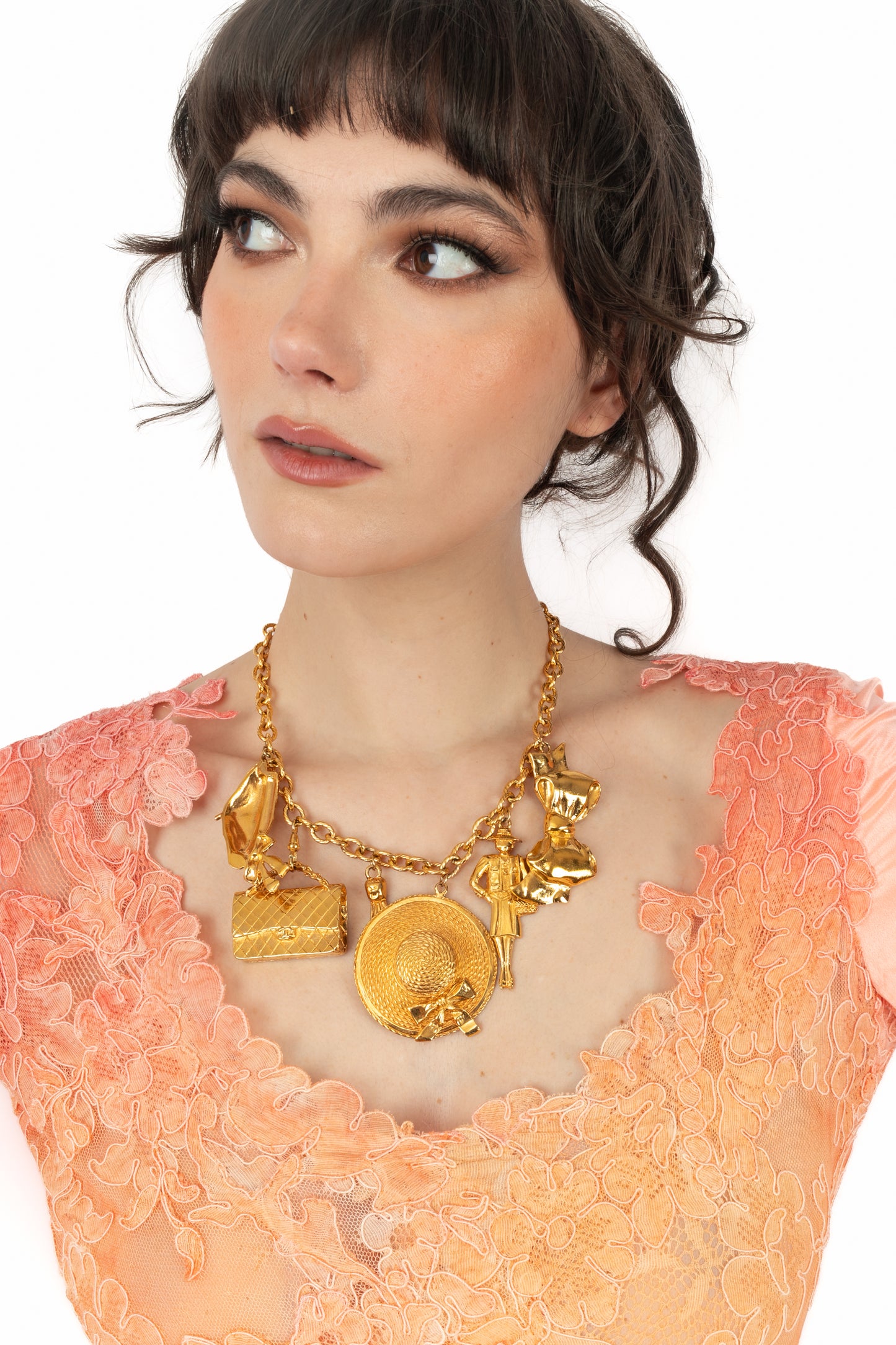 Collier breloques Chanel