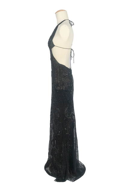 Robe perlées Roberto Cavalli Resort 2024