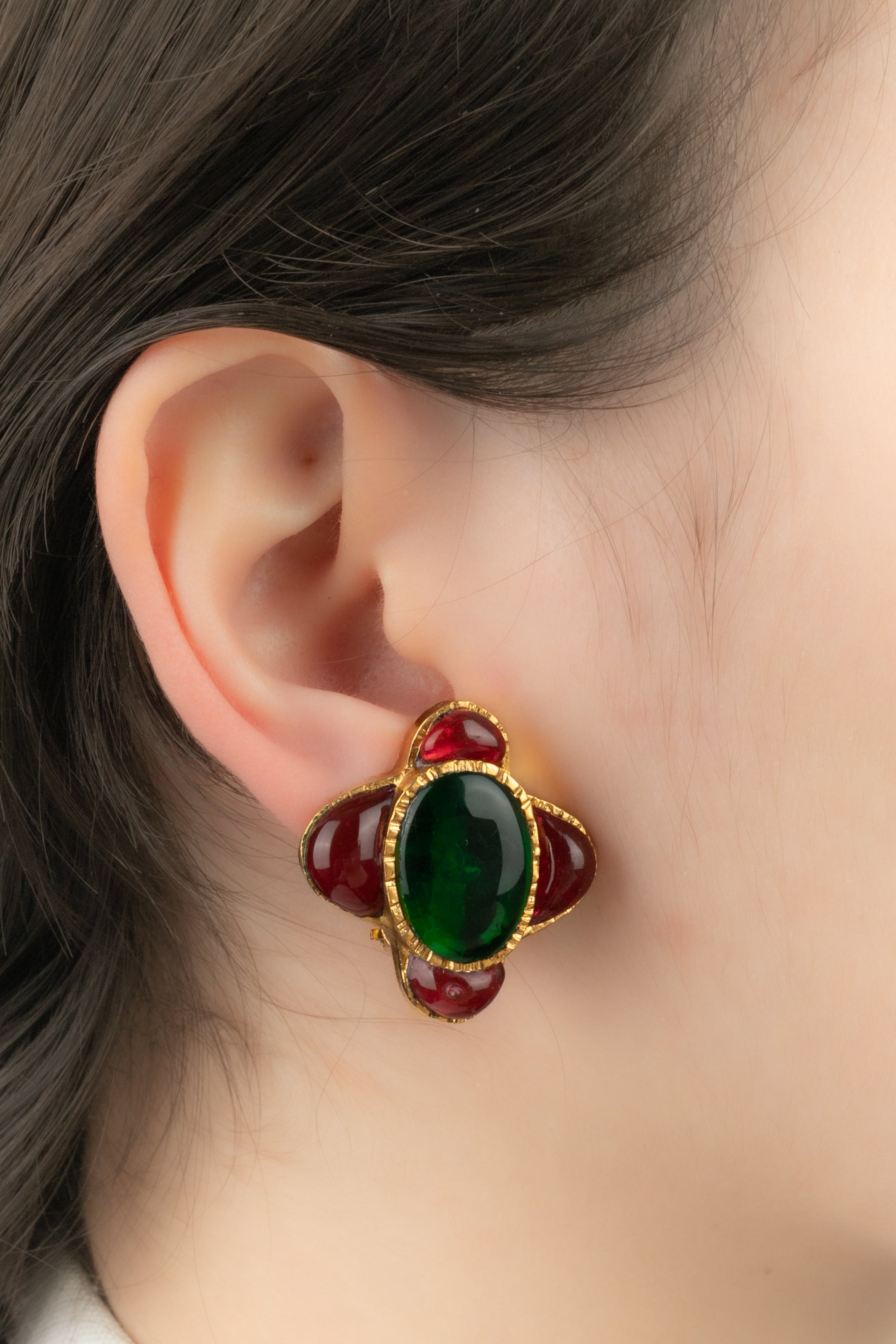 Boucles d'oreilles Chanel Automne 1997