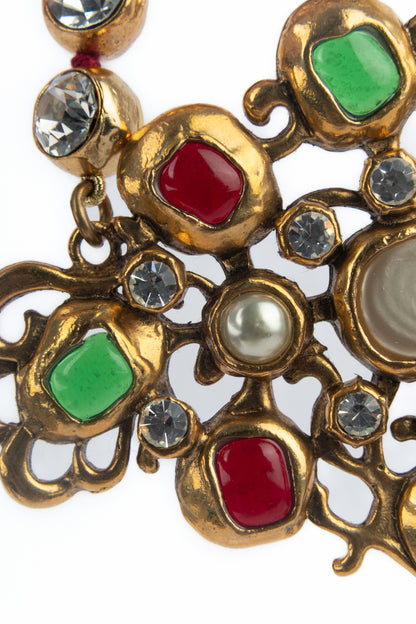 Collier byzantin Chanel 1985's