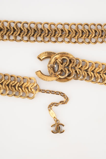 Ceinture cc Chanel 1985