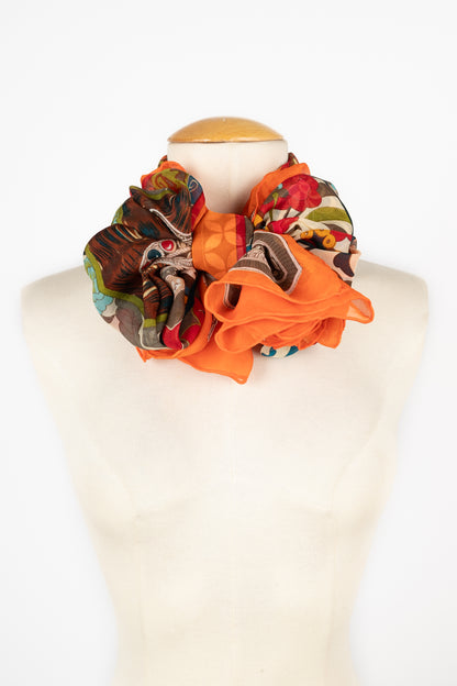 Foulard "La femme aux semelles de vent" Hermès