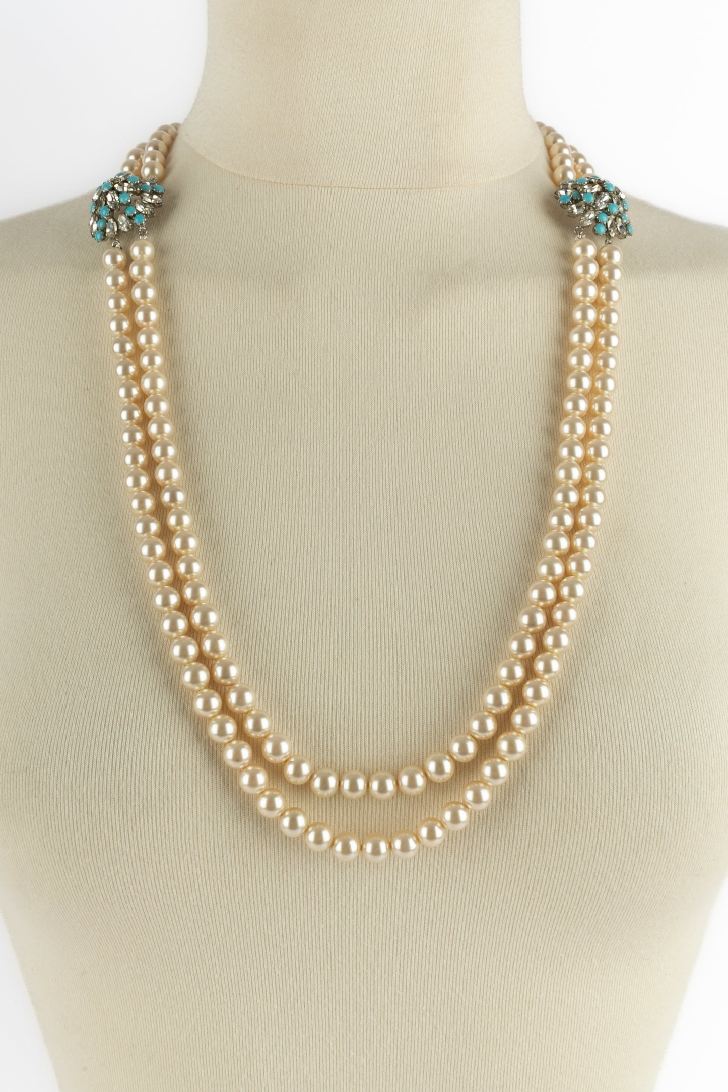 Collier de perles Dior (attribué Dior)