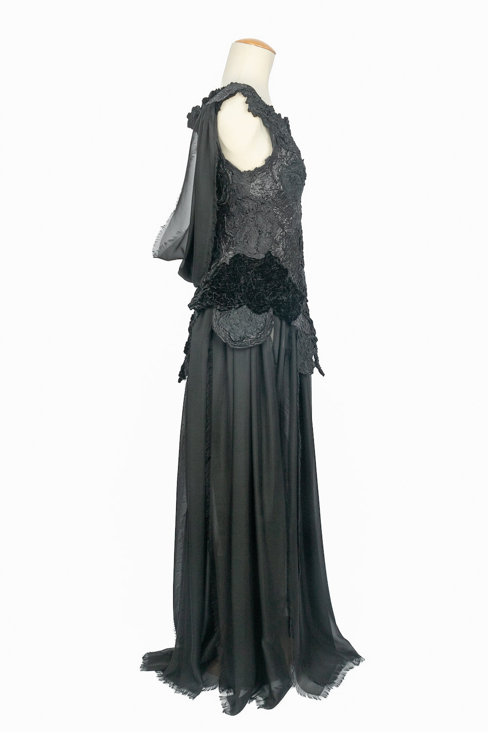 Robe "Les Révoltes Barbares" Franck Sorbier Haute Couture Été 2025 