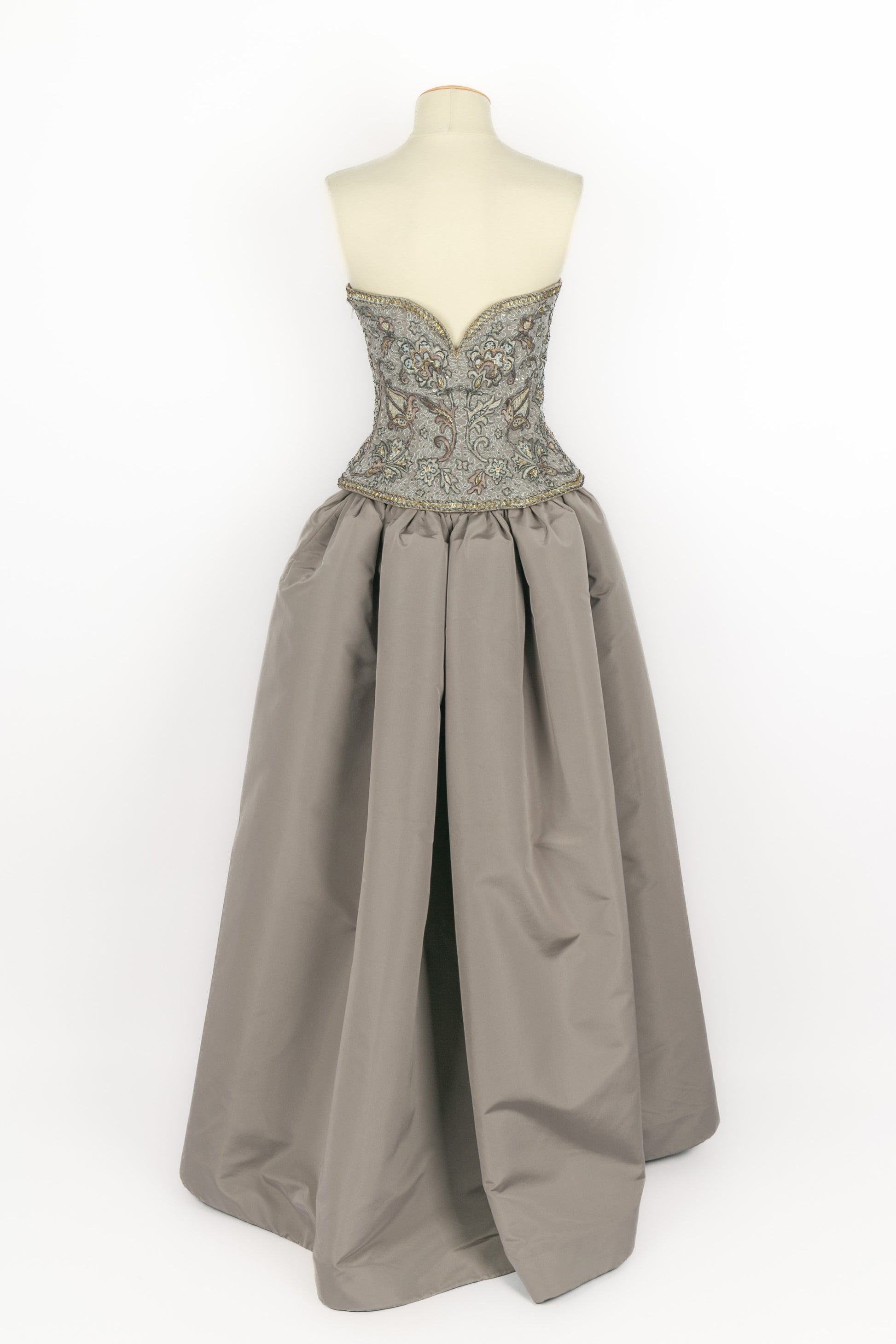 Robe bustier Nina Ricci Haute Couture