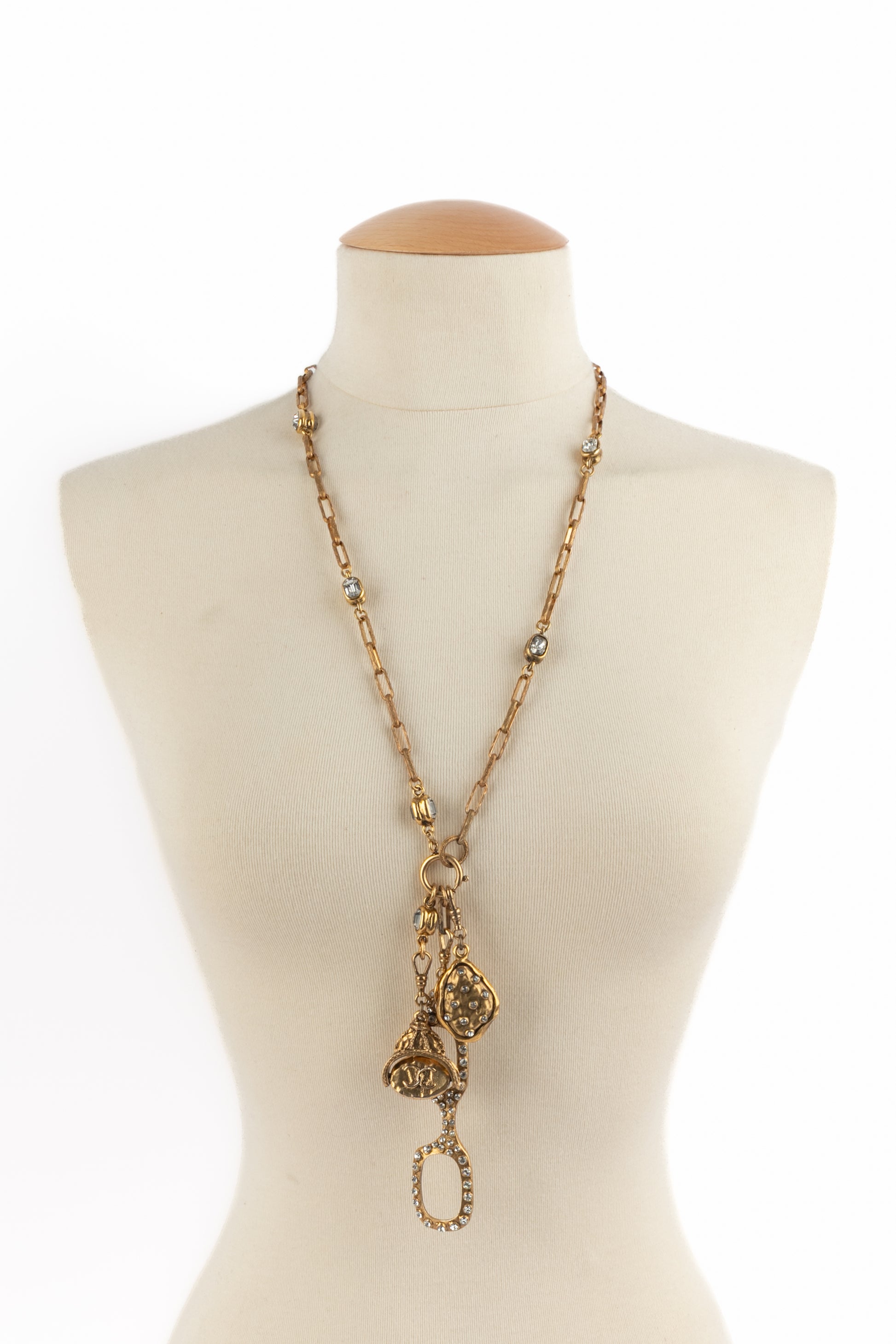 Collier breloques Chanel