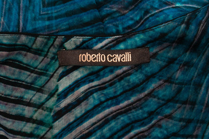 Robe en soie Cavalli