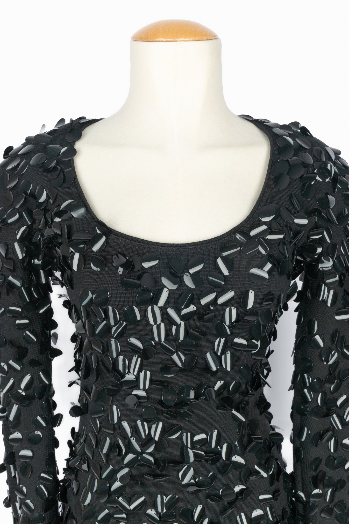 Robe à pastilles Gianni Versace Couture 