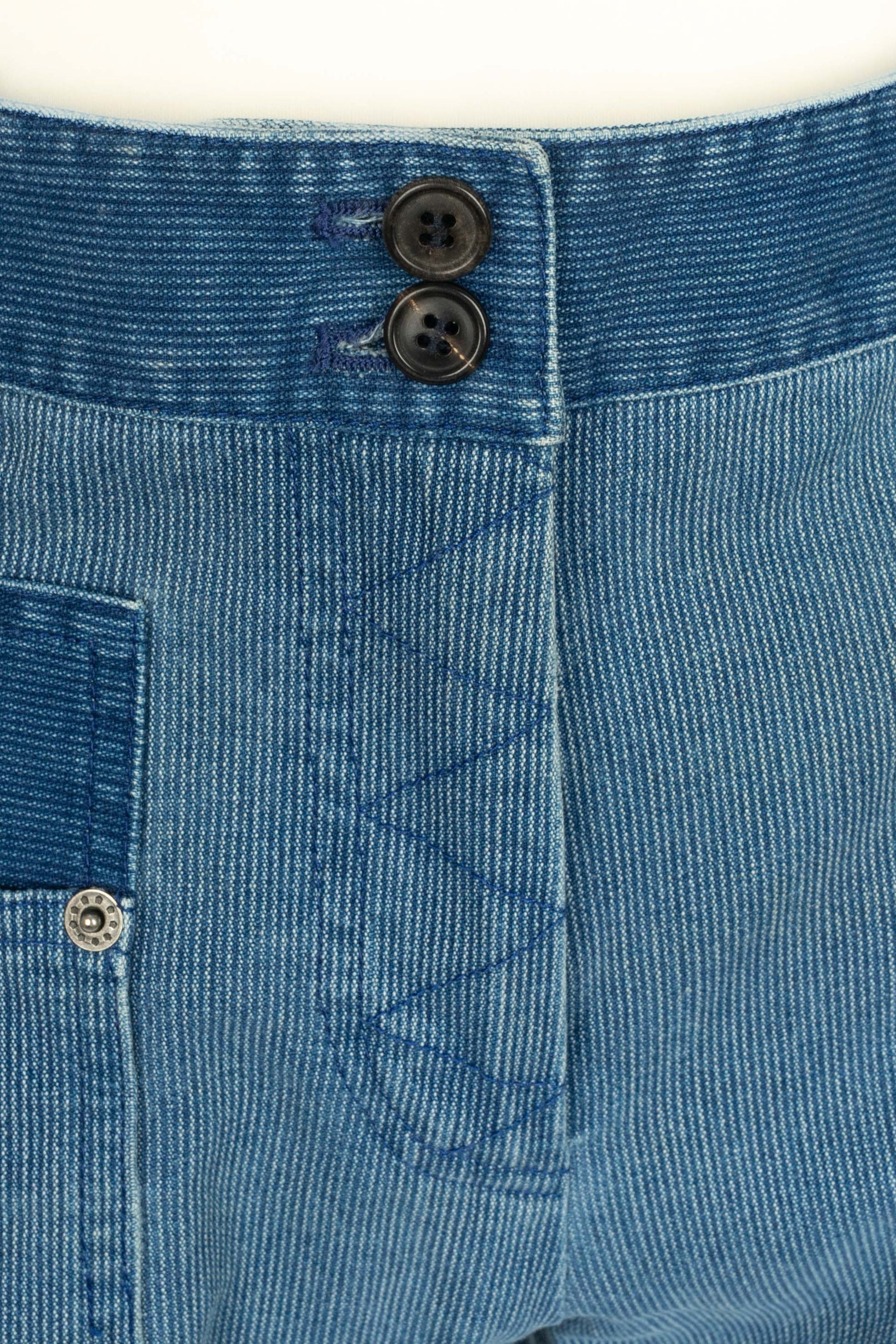 Ensemble en jean Galliano 