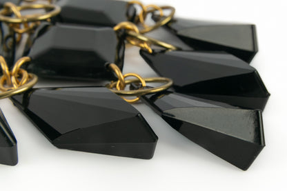 Boucles d'oreilles Paco Rabanne 1990