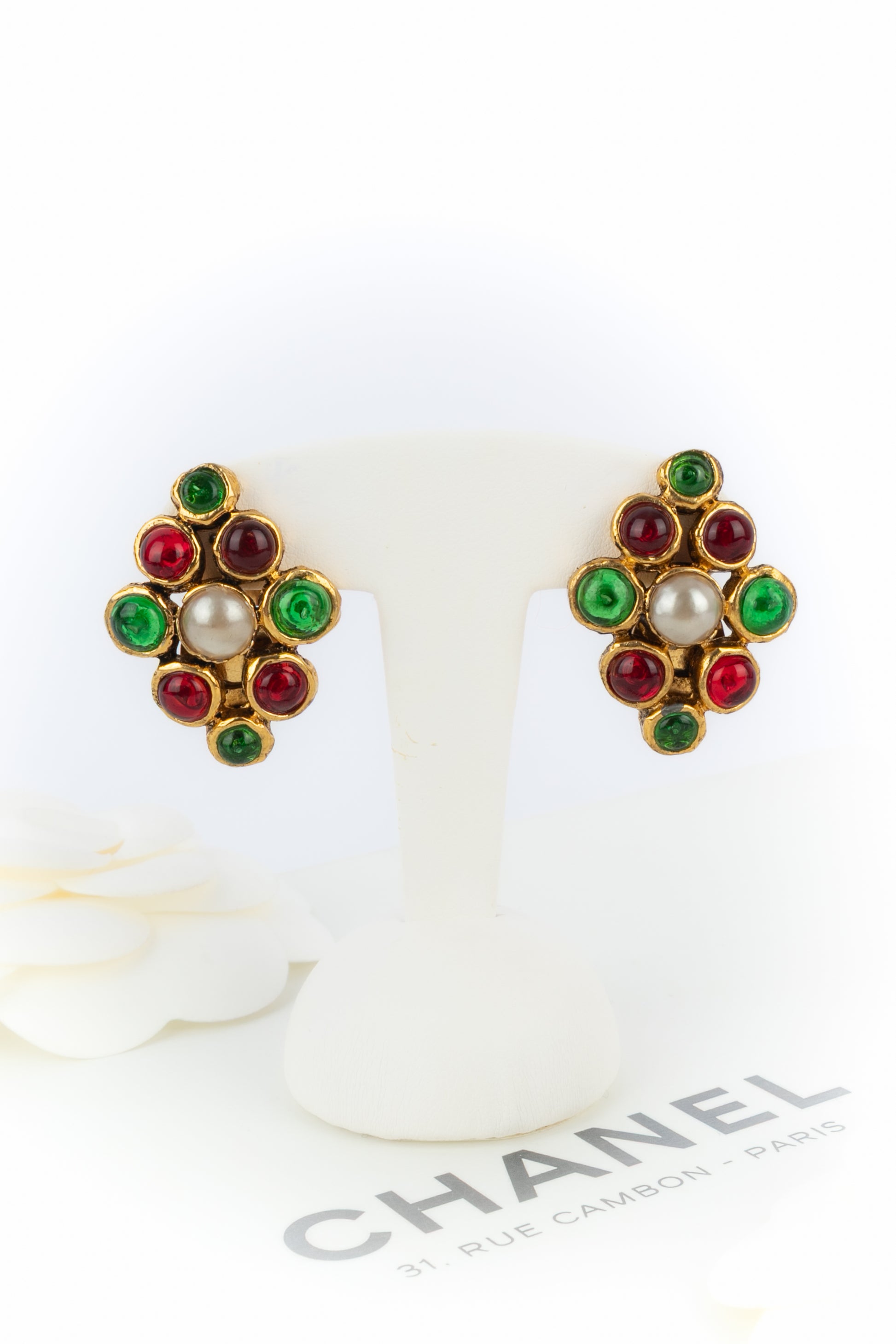 Boucles d'oreilles byzantines Chanel