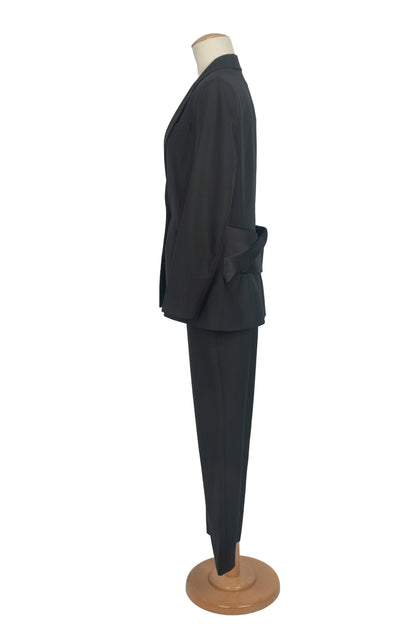 Tailleur noir Balenciaga