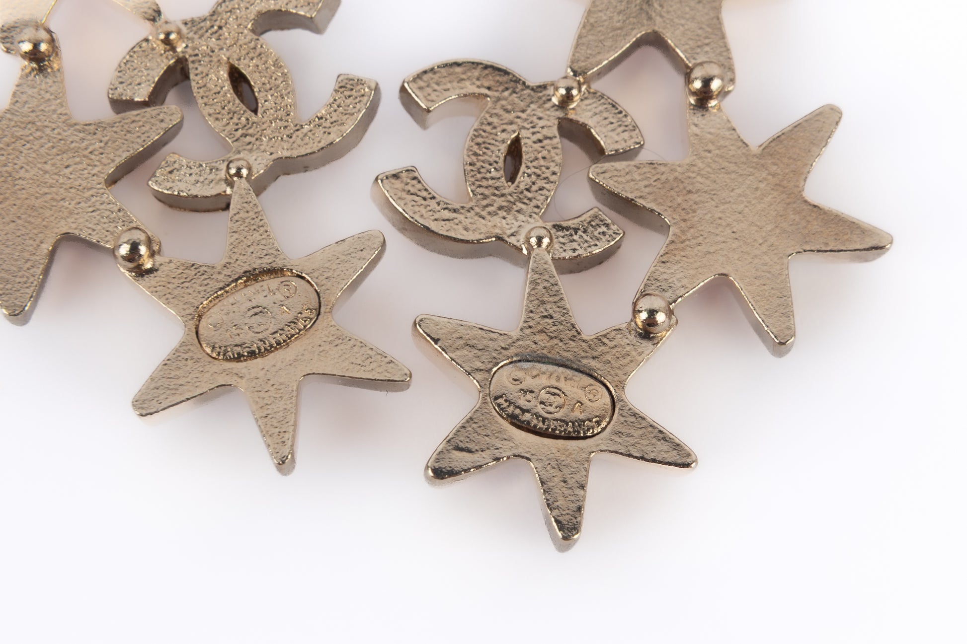 Boucles d'oreilles étoiles Chanel