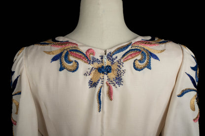 Robe Balmain Haute Couture Eté 1985