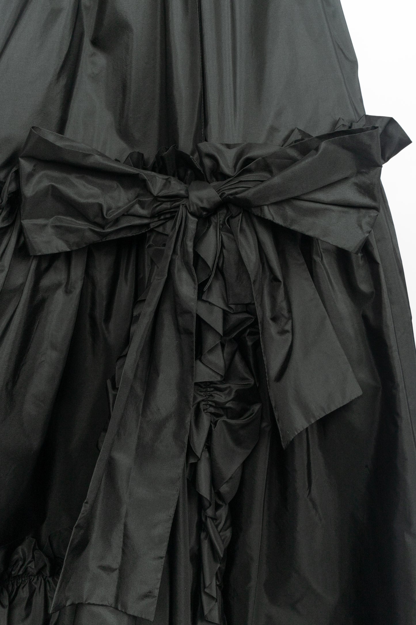 Maxi jupe en taffetas Yves Saint Laurent