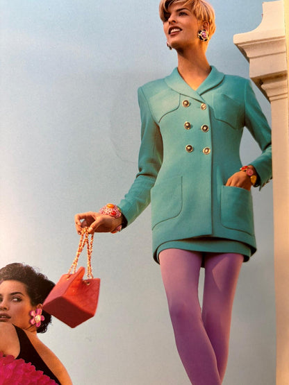 Chanel colored bracelet 1990s