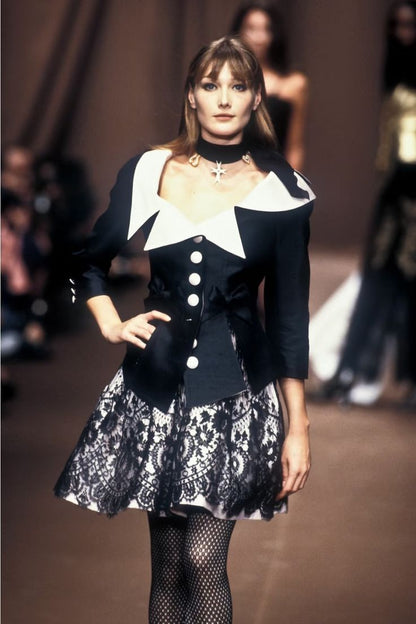 Christian Lacroix pleated skirt