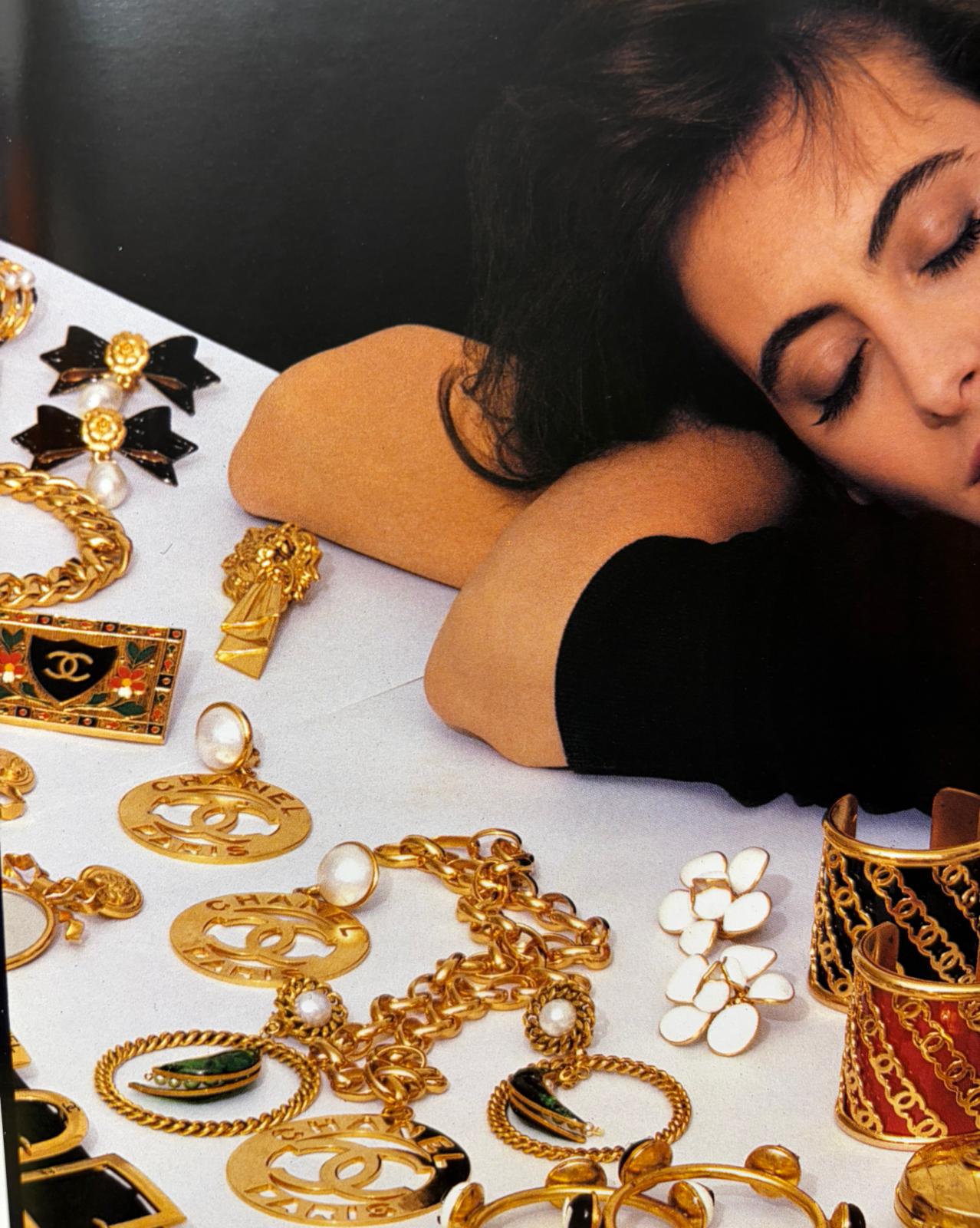 Chanel earrings 'bow' 1980s