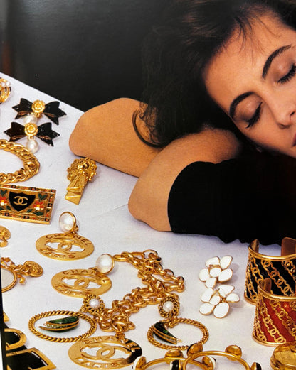 Chanel earrings 'bow' 1980s