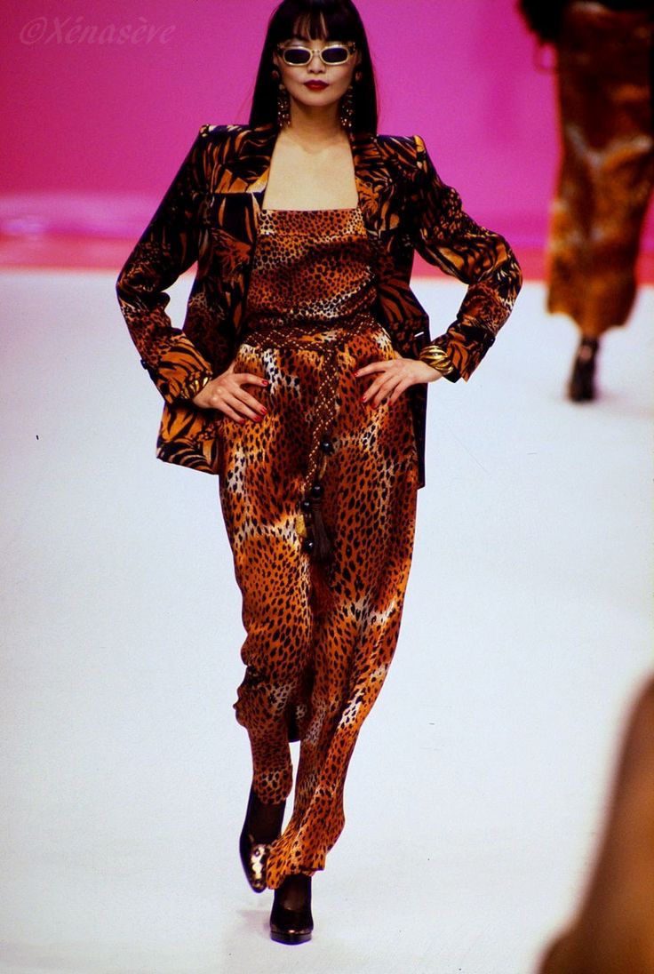 Yves Saint Laurent cheetah jacket – Les Merveilles De Babellou