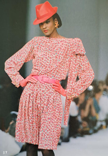 Robe Yves Saint Laurent Printemps-Eté 1989
