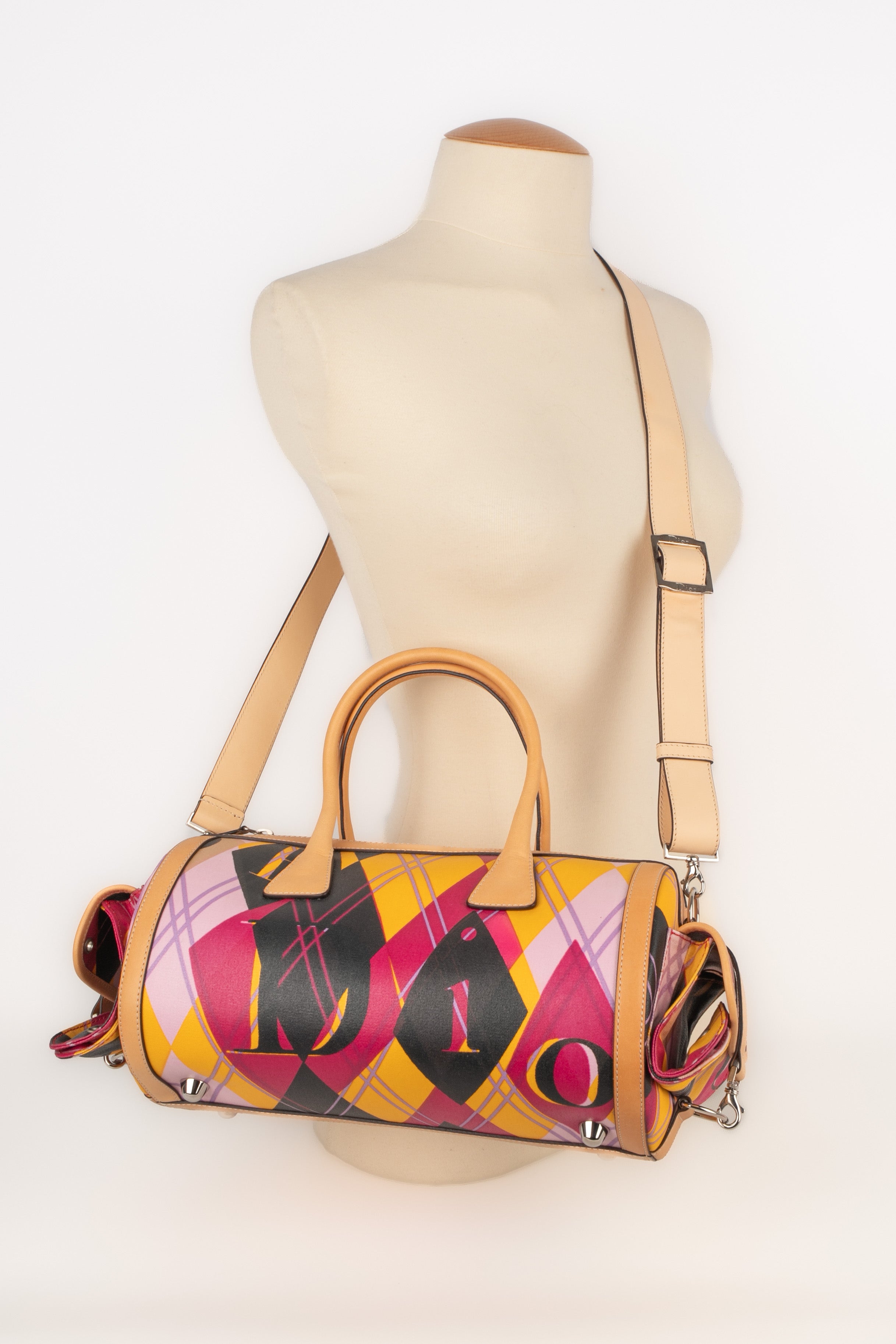 Christian dior Harlequin 'Boston Bowling' bag 2004 Golf Collection