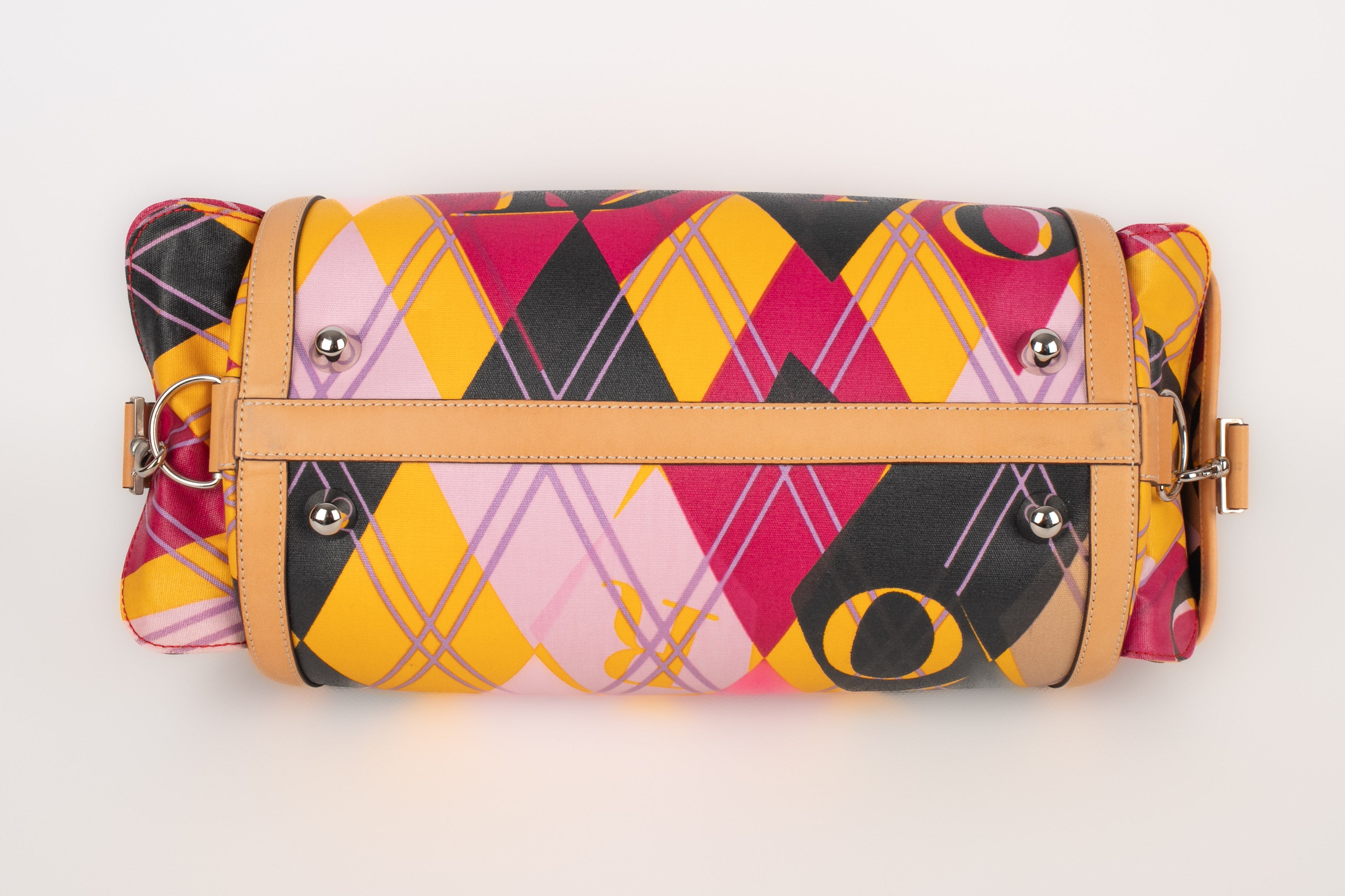 Christian dior Harlequin 'Boston Bowling' bag 2004 Golf Collection