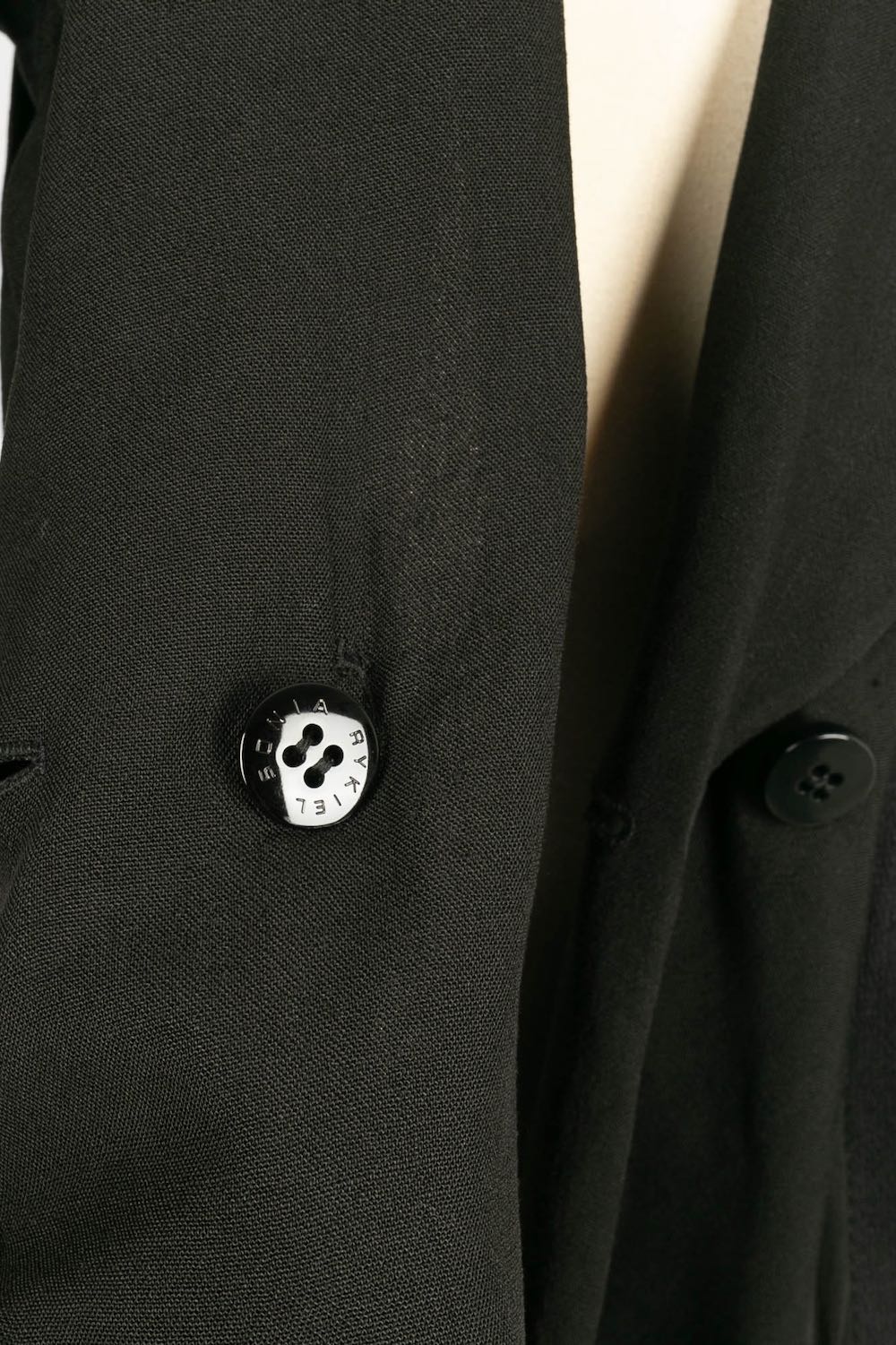 SONIA RYKIELコレクション　ブラックベルベットコート 44 Sonia Rykiel jacket dress – Les Merveilles De Babellou