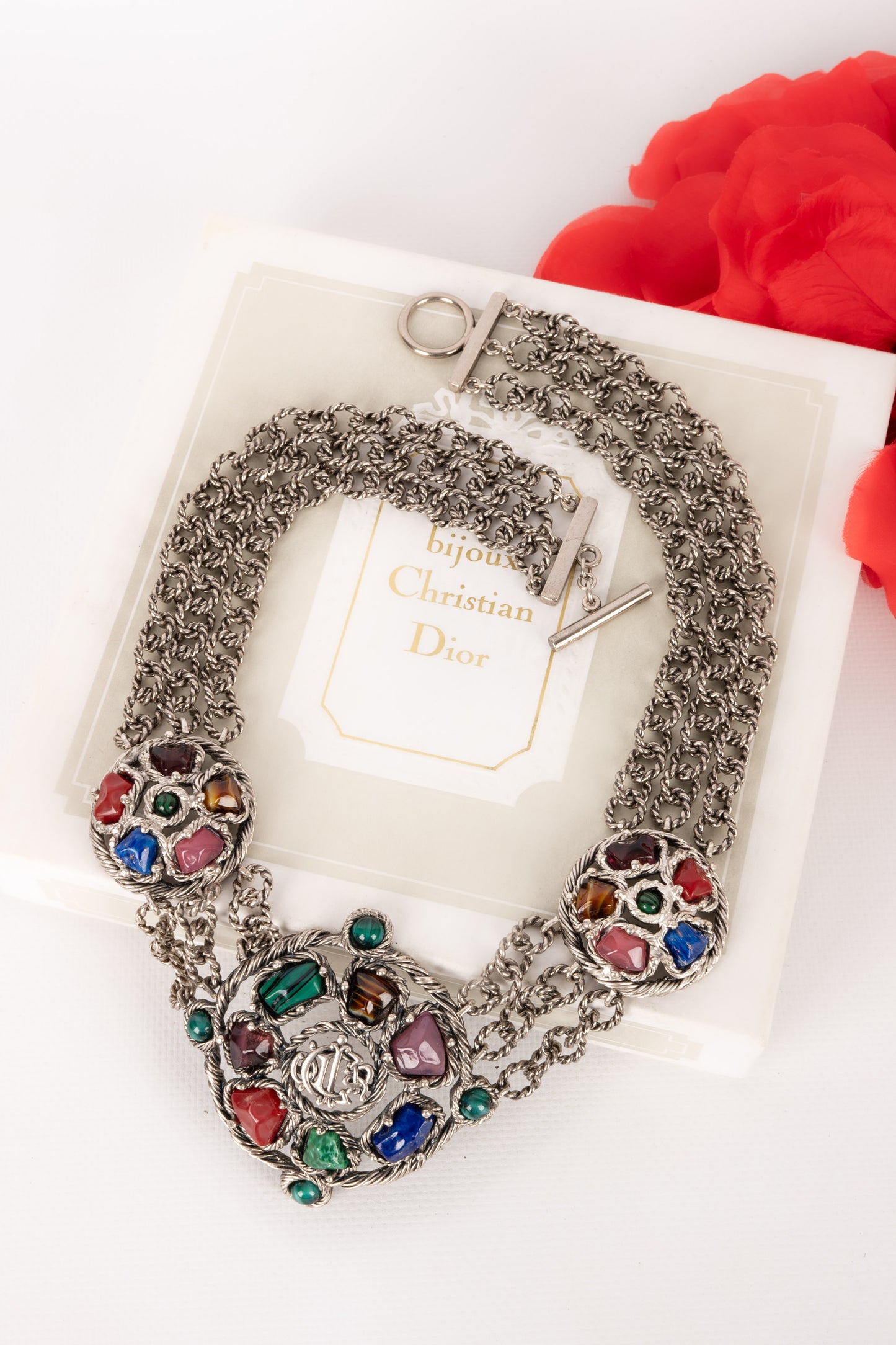 Collier Christian Dior 1990's