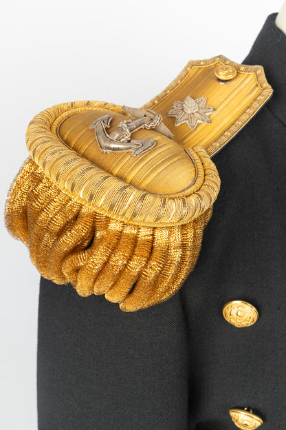 Manteau "Navy" Balmain Homme Hiver 2016