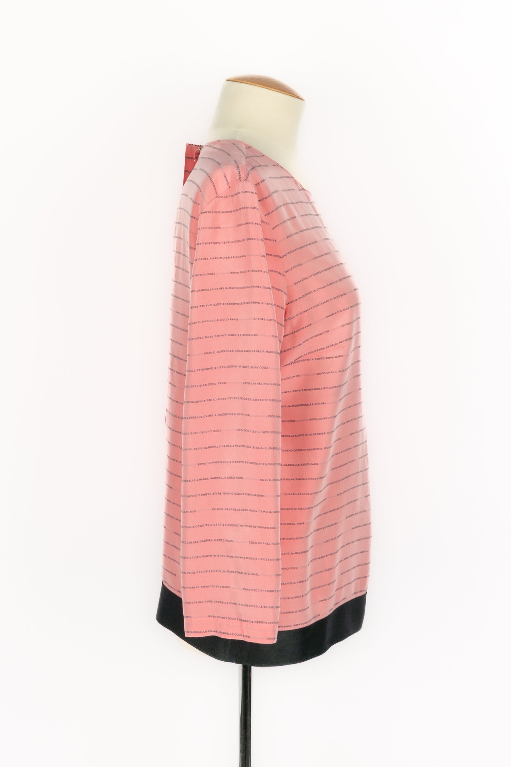 Chemise en soie Chanel