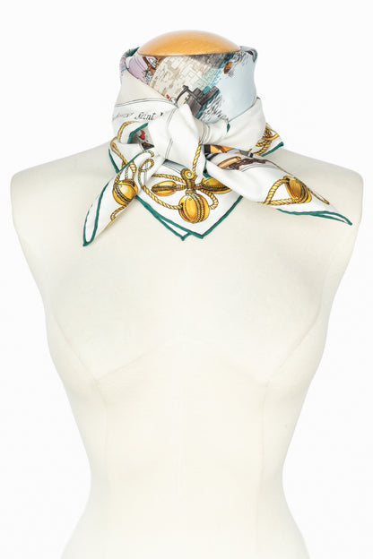 Carré / Foulard "La Flore Frégate de 28 canons" Hermès