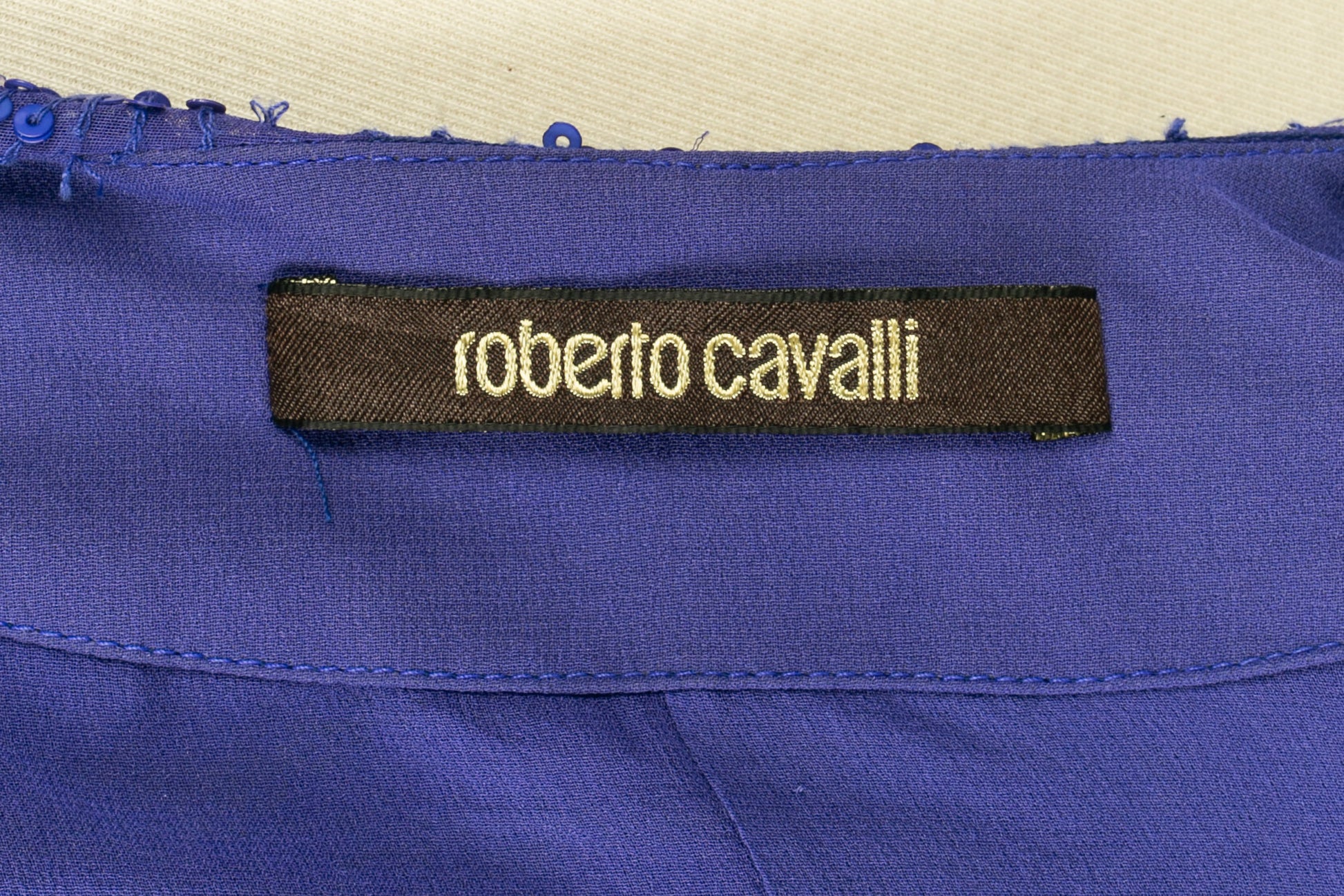 Robe perlée Roberto Cavalli