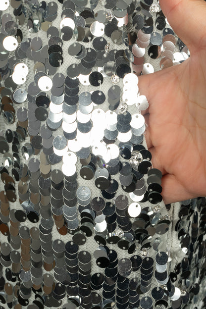 Pantalon à paillettes Azzaro 