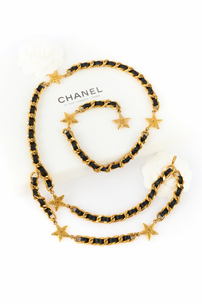 Ceinture étoiles Chanel 1995
