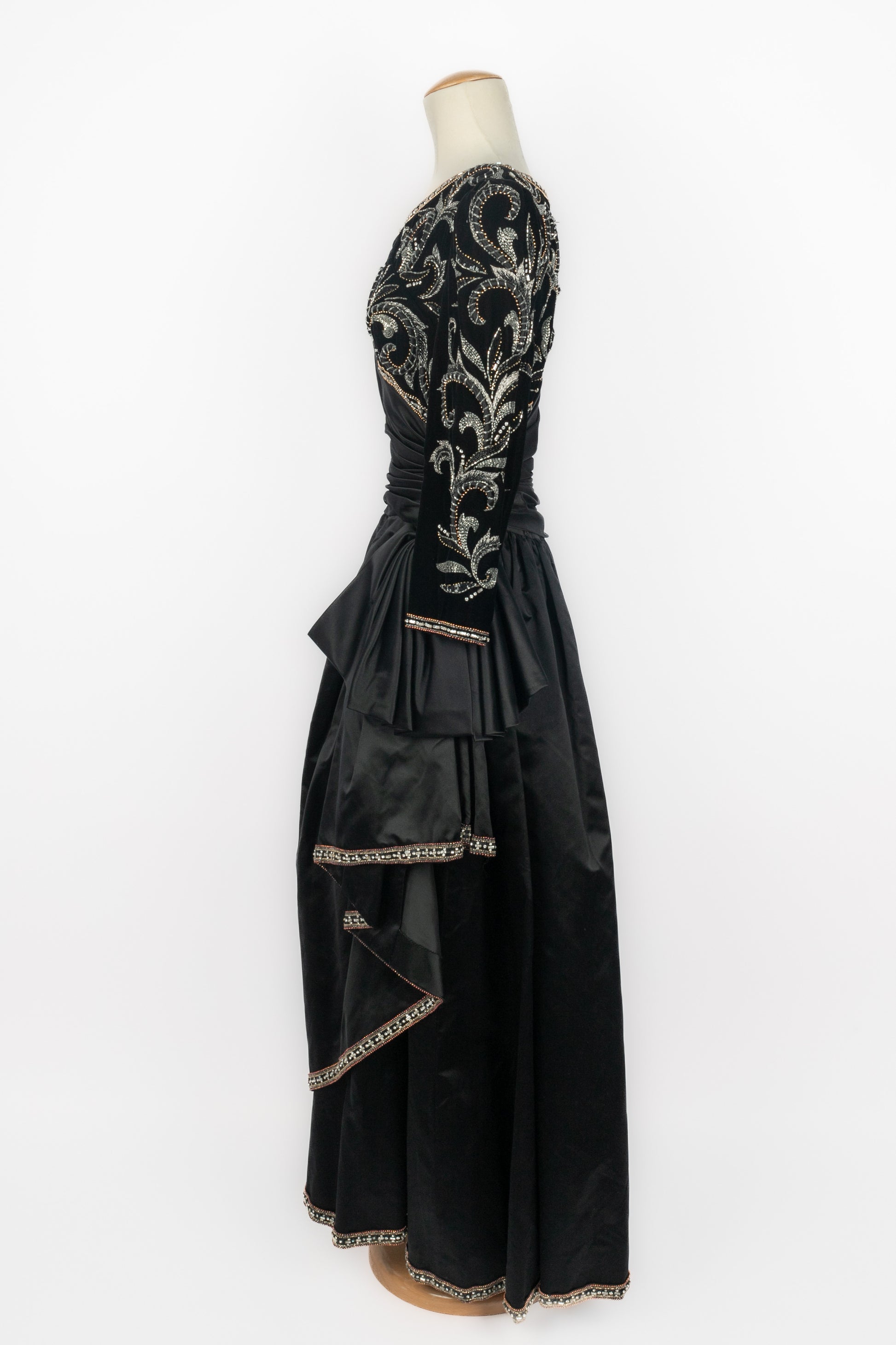 Robe Balmain Haute Couture Automne-Hiver 1984