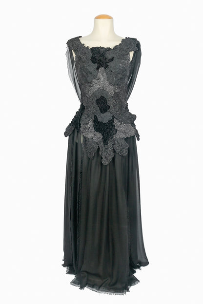 Robe "Les Révoltes Barbares" Franck Sorbier Haute Couture Été 2025 