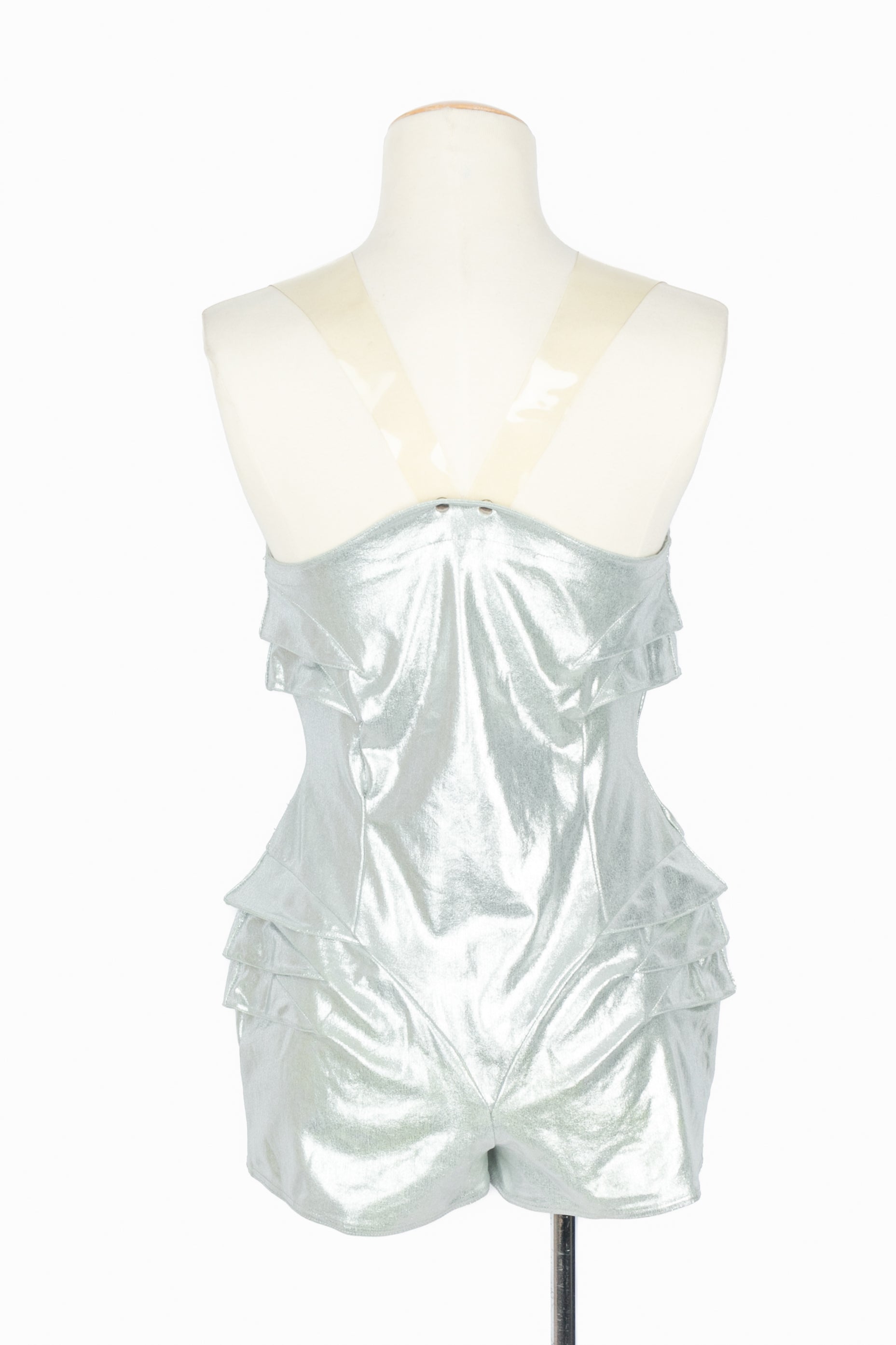 Combinaison argentée Thierry Mugler 1989