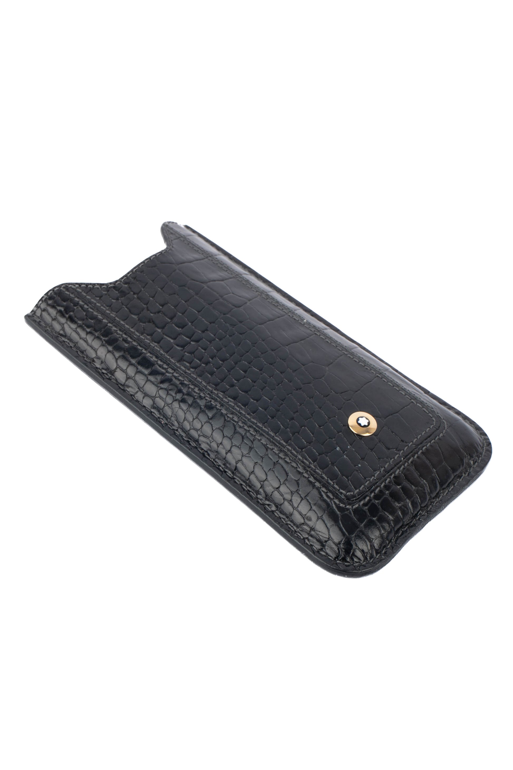 Étui en veau effet crocodile Mont Blanc