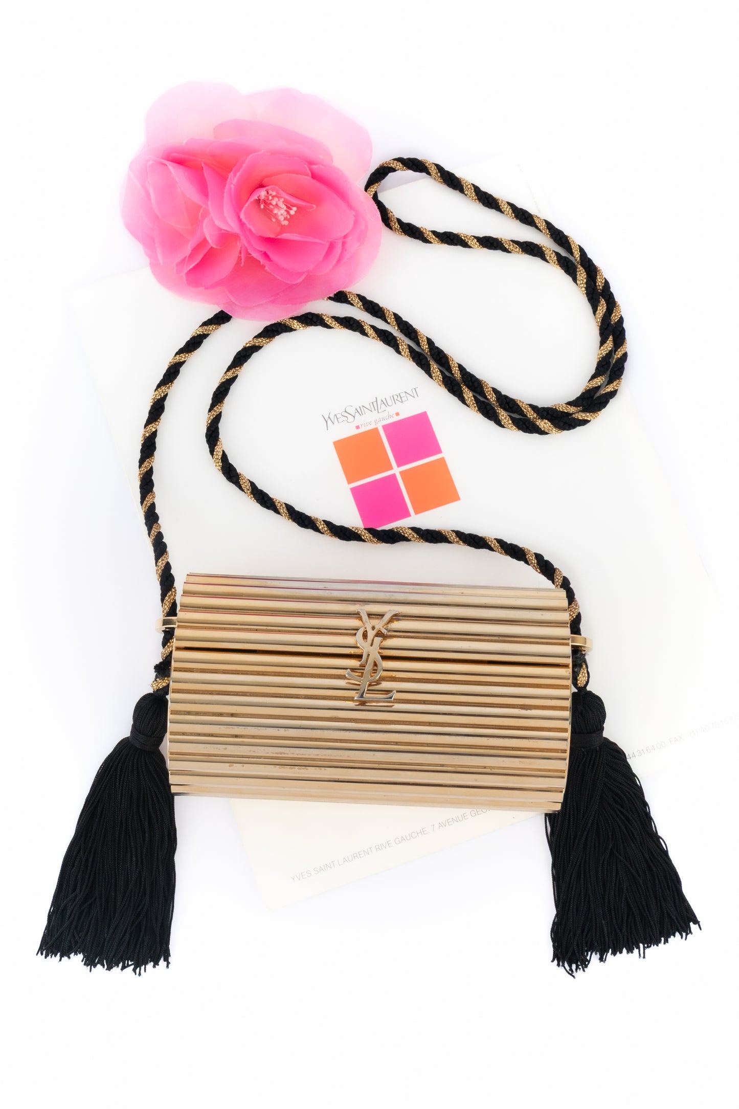 Sac minaudière Yves Saint Laurent 1975/1980's