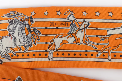 Twilly en soie Hermès