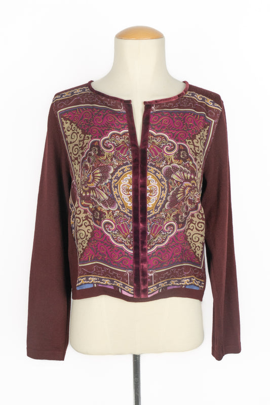 Haut en maille et soie Etro