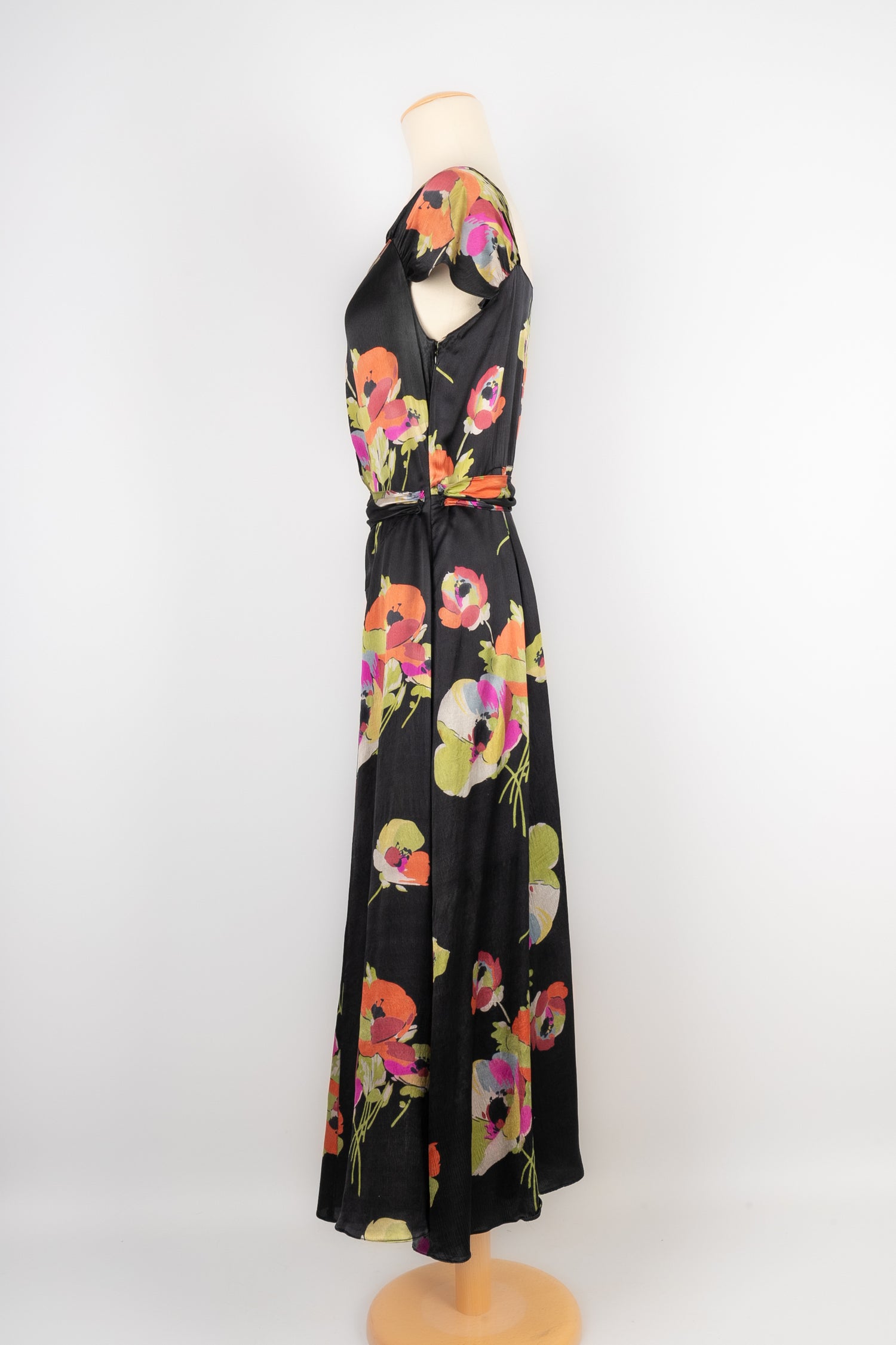 Robe fleurie 1940's